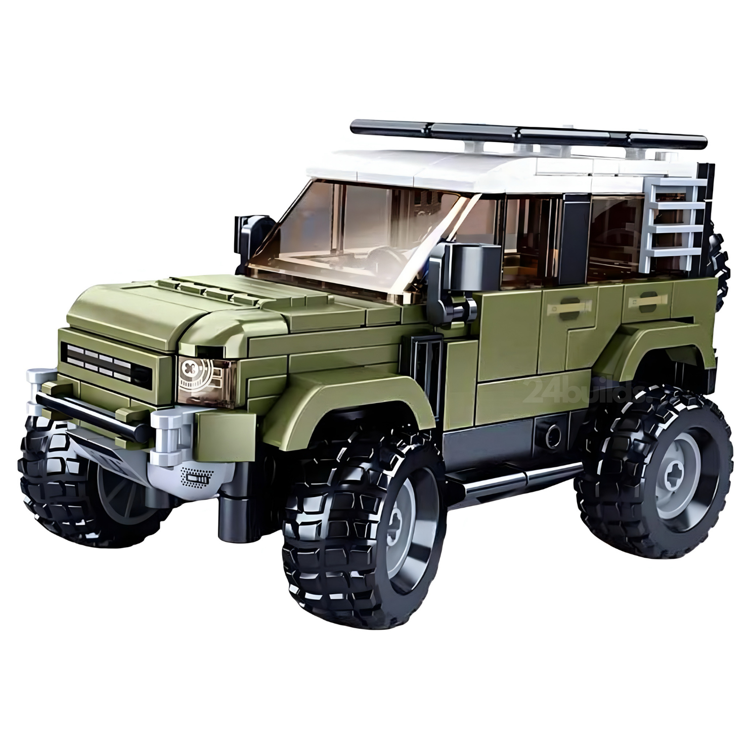 24builds® Defender 4x4 | 322pcs | Block World
