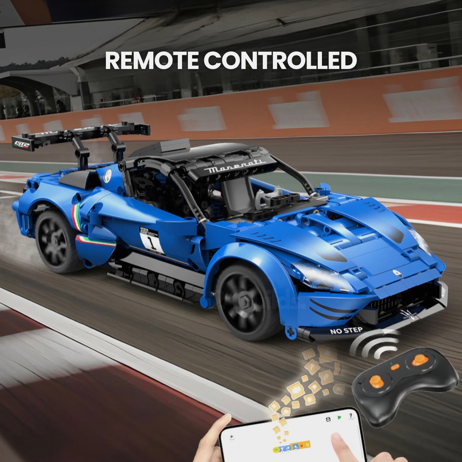Remote Controlled Maserati GT2 | 548pcs