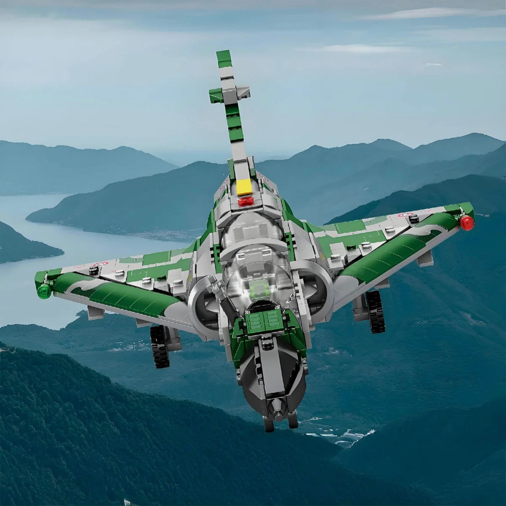 Mirage 2000 Fighter Jet | 1012pcs