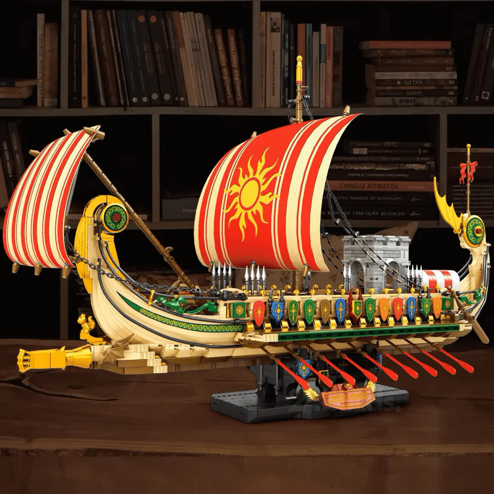 Greek Warship | 2982pcs | Block World