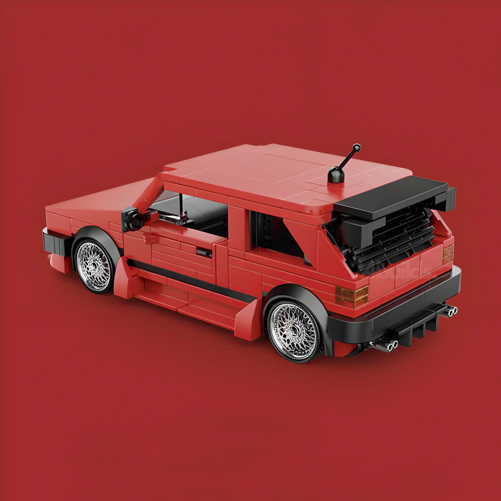 German Classic Hot Hatch | 480pcs | Block World