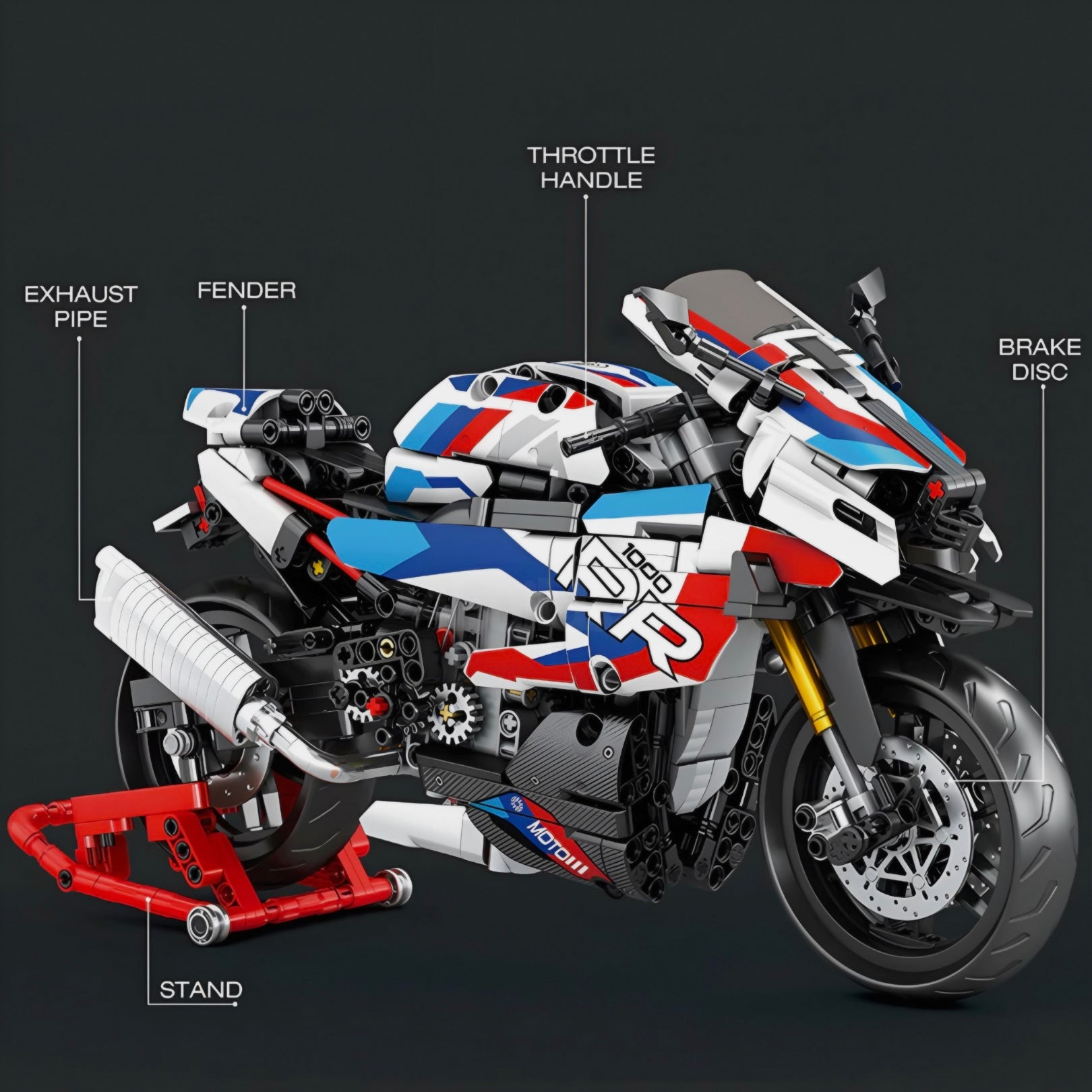 German Performance Bike | 948pcs | Block World