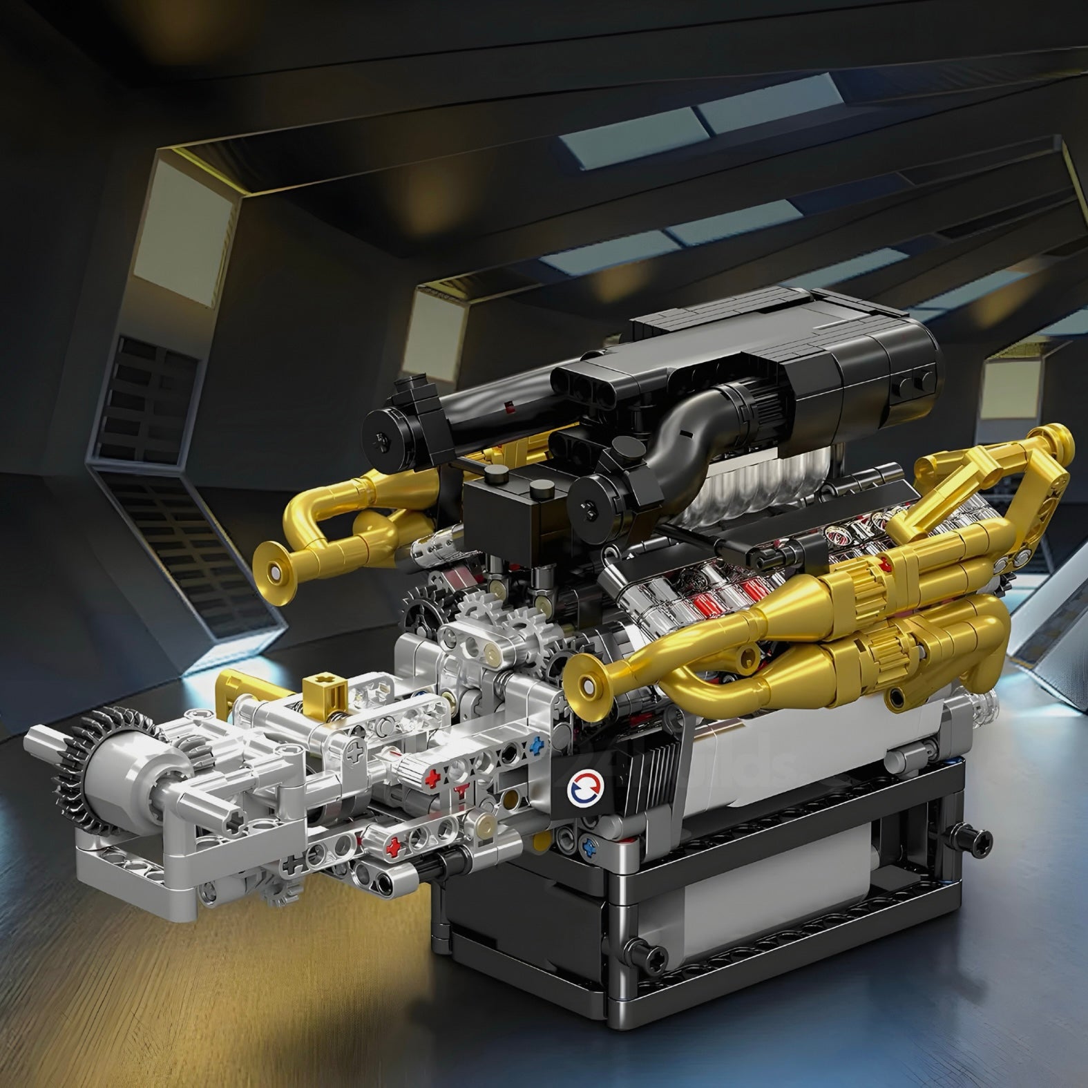 6.5l Naturally Aspirated V12 British Engine | 976pcs