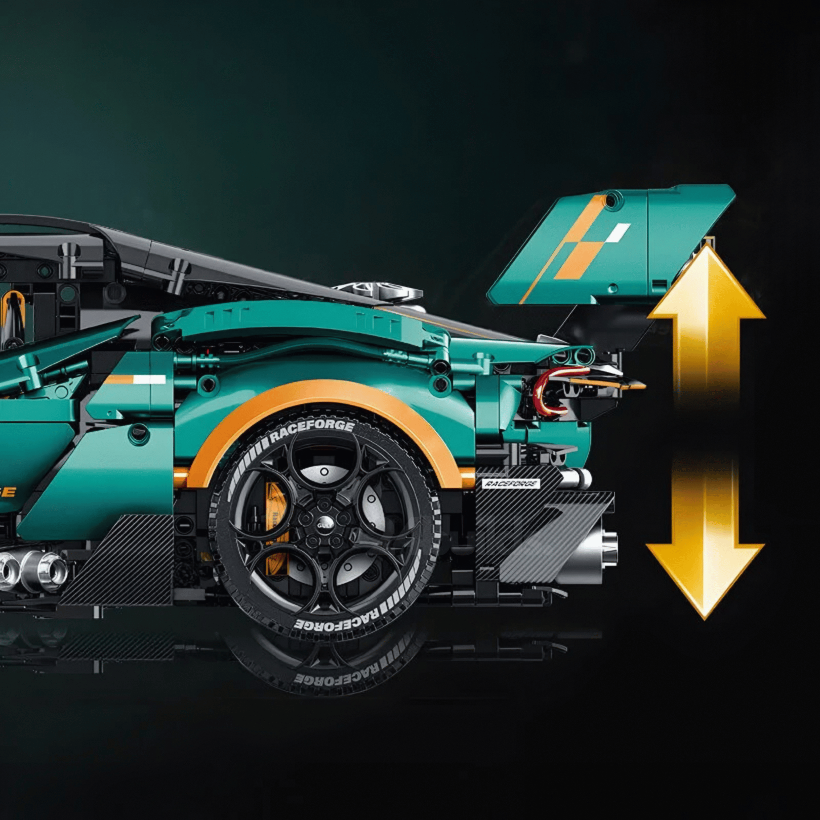 The Ultimate V12 British Race Car | 3794pcs