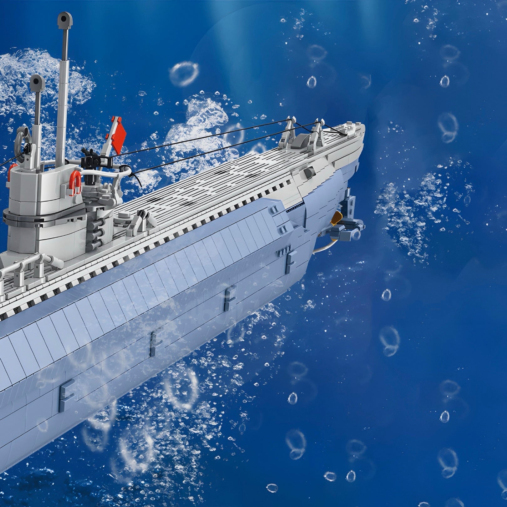 Viic U-552 Submarine | 6172pcs