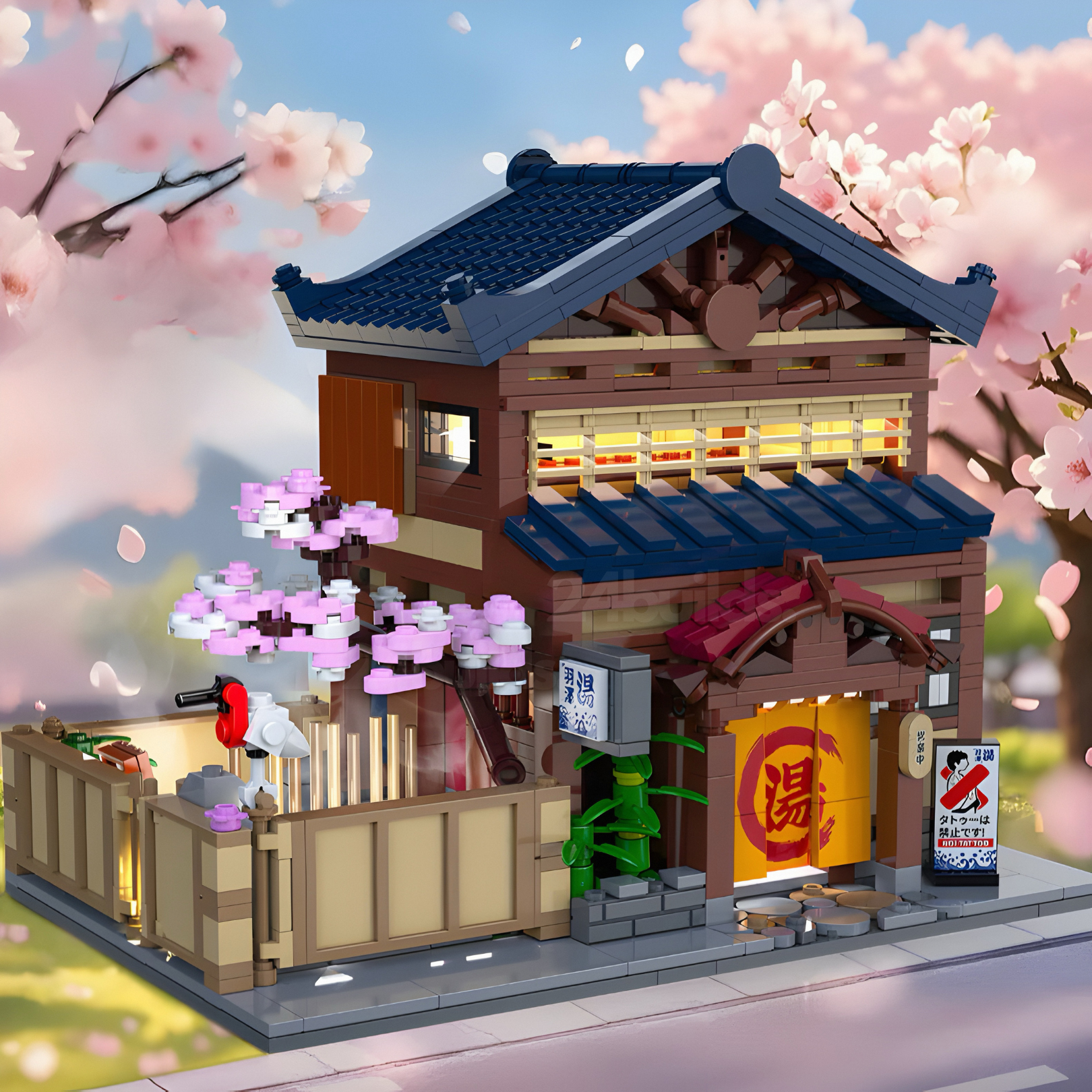 Japanese Sento | 1250pcs | Block World