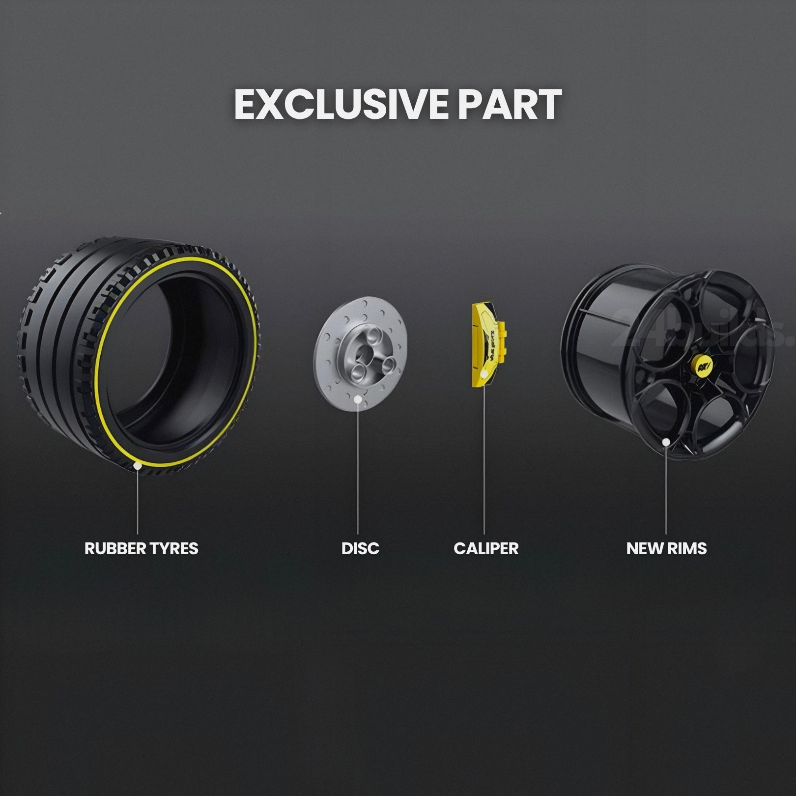 Track Edition Italian Supercar | 3728pcs