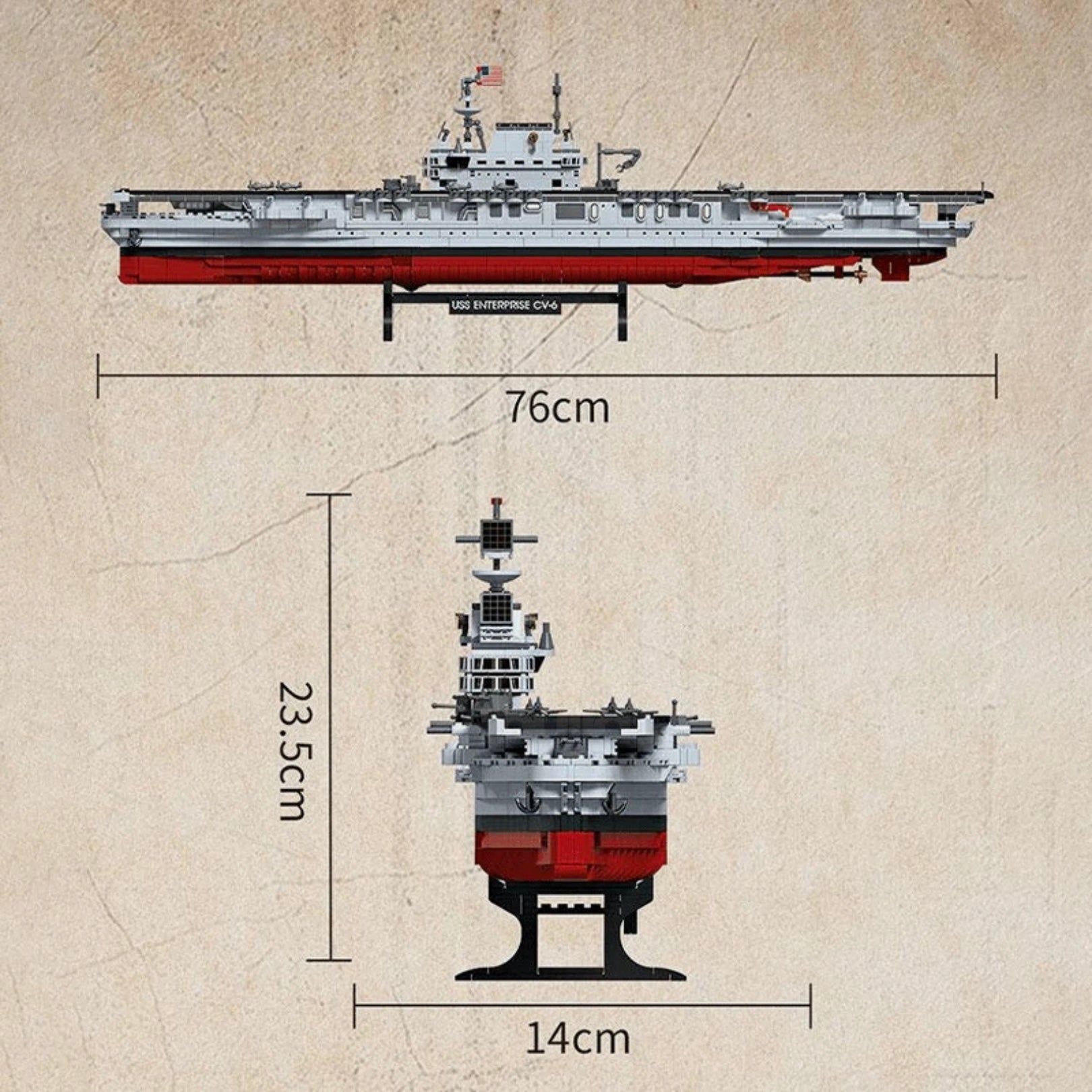 Uss Enterprise | 1884pcs