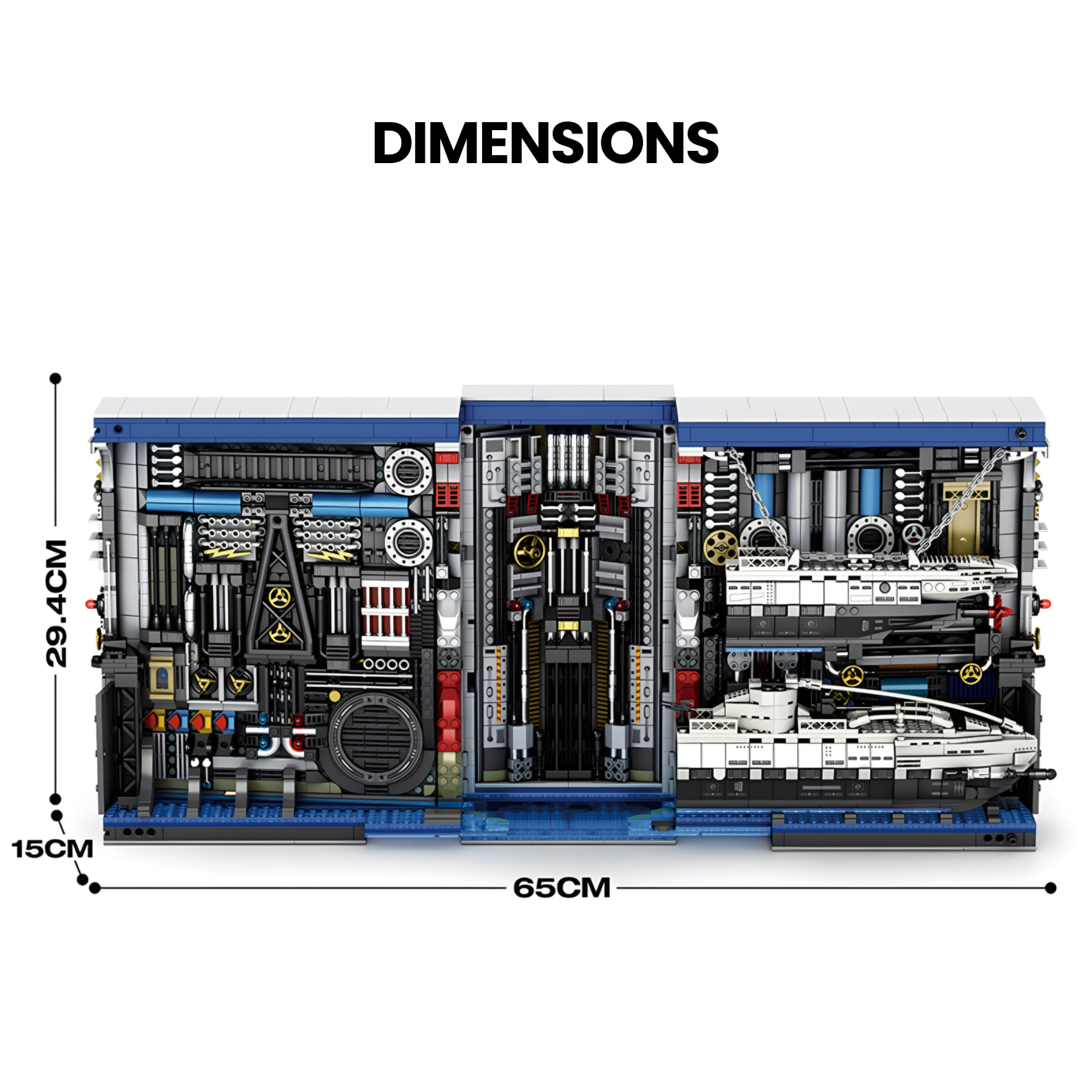 The Submarine Factory | 3466pcs