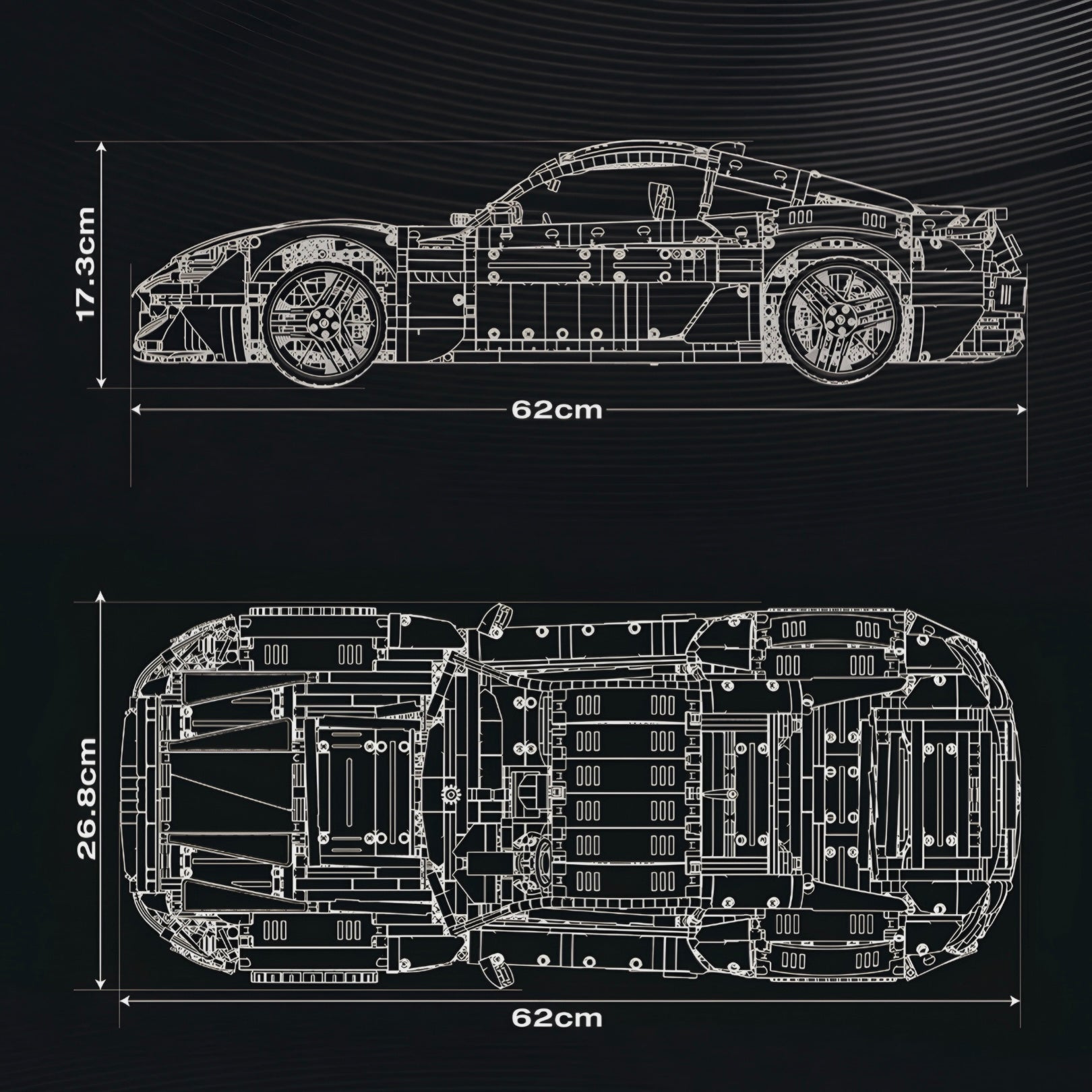 Maserati Granturismo | 5480pcs