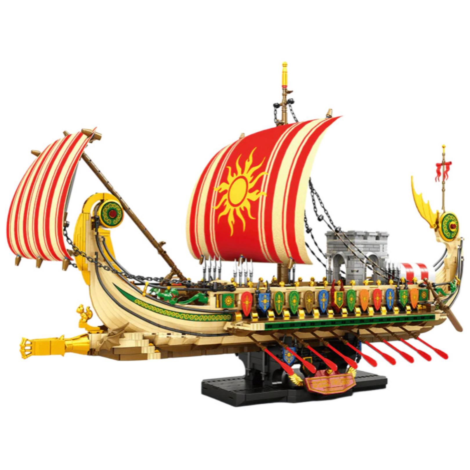 Greek Warship | 2982pcs | Block World