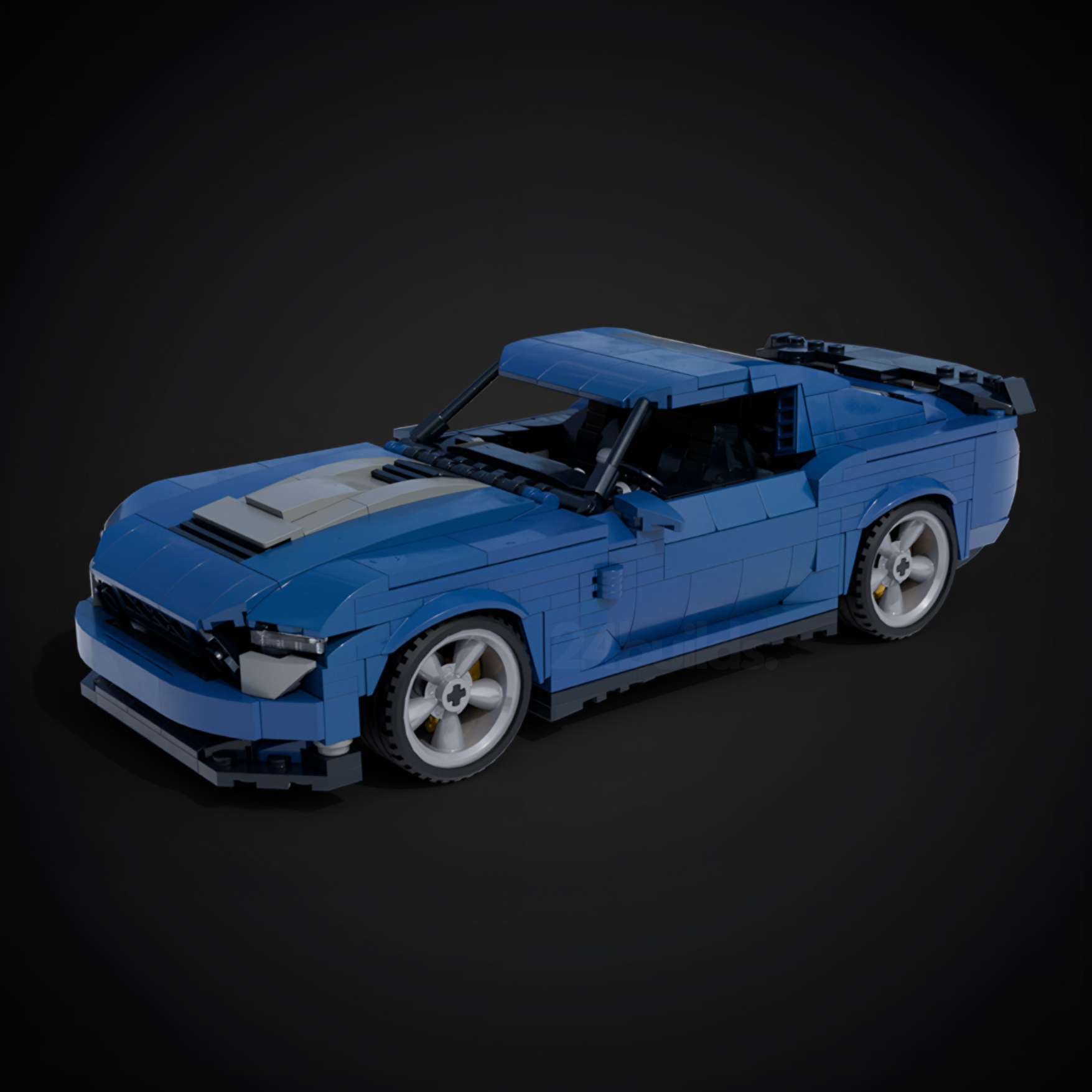 American Dark Horse | 1002pcs | Block World