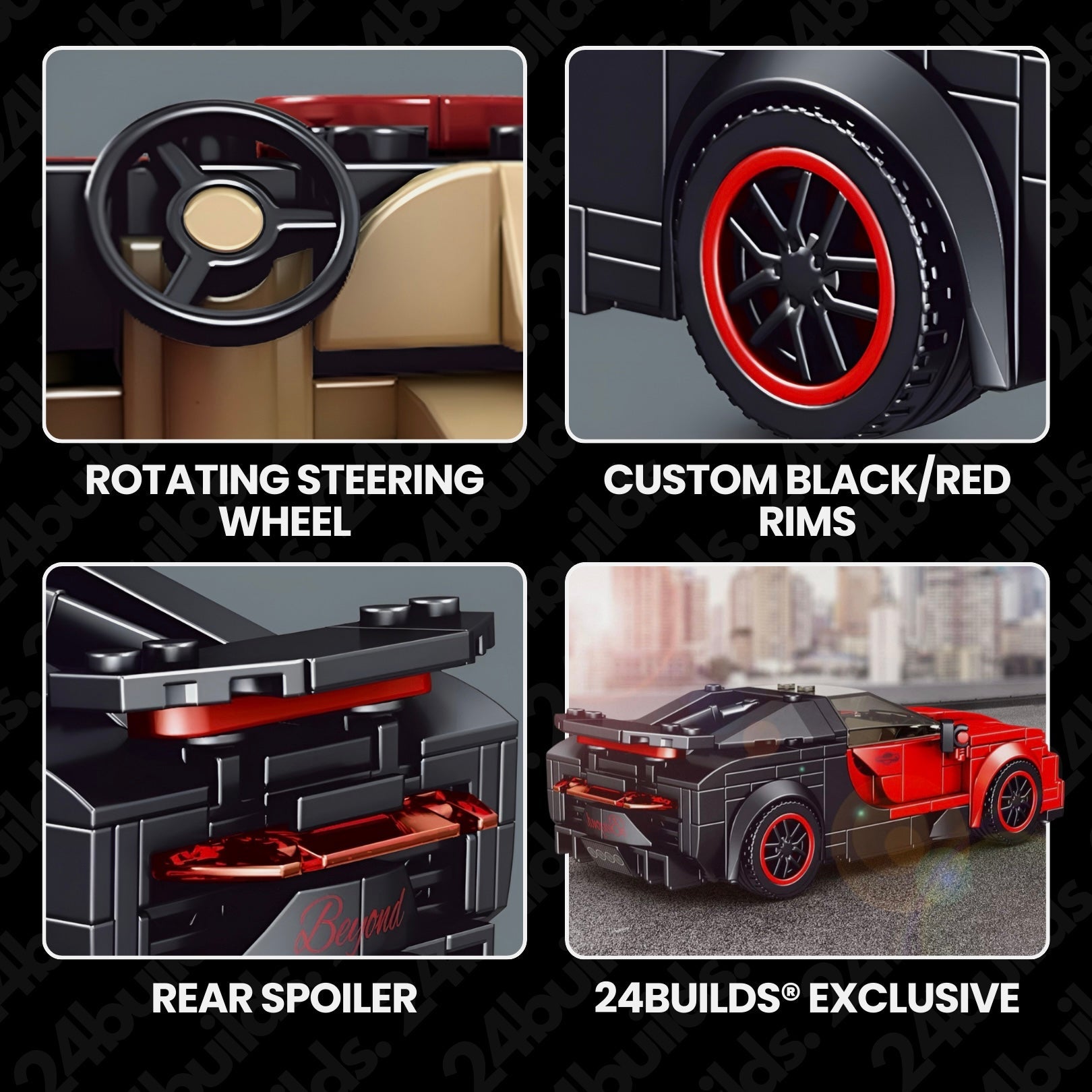 24builds® Veyron | 374pcs | Block World