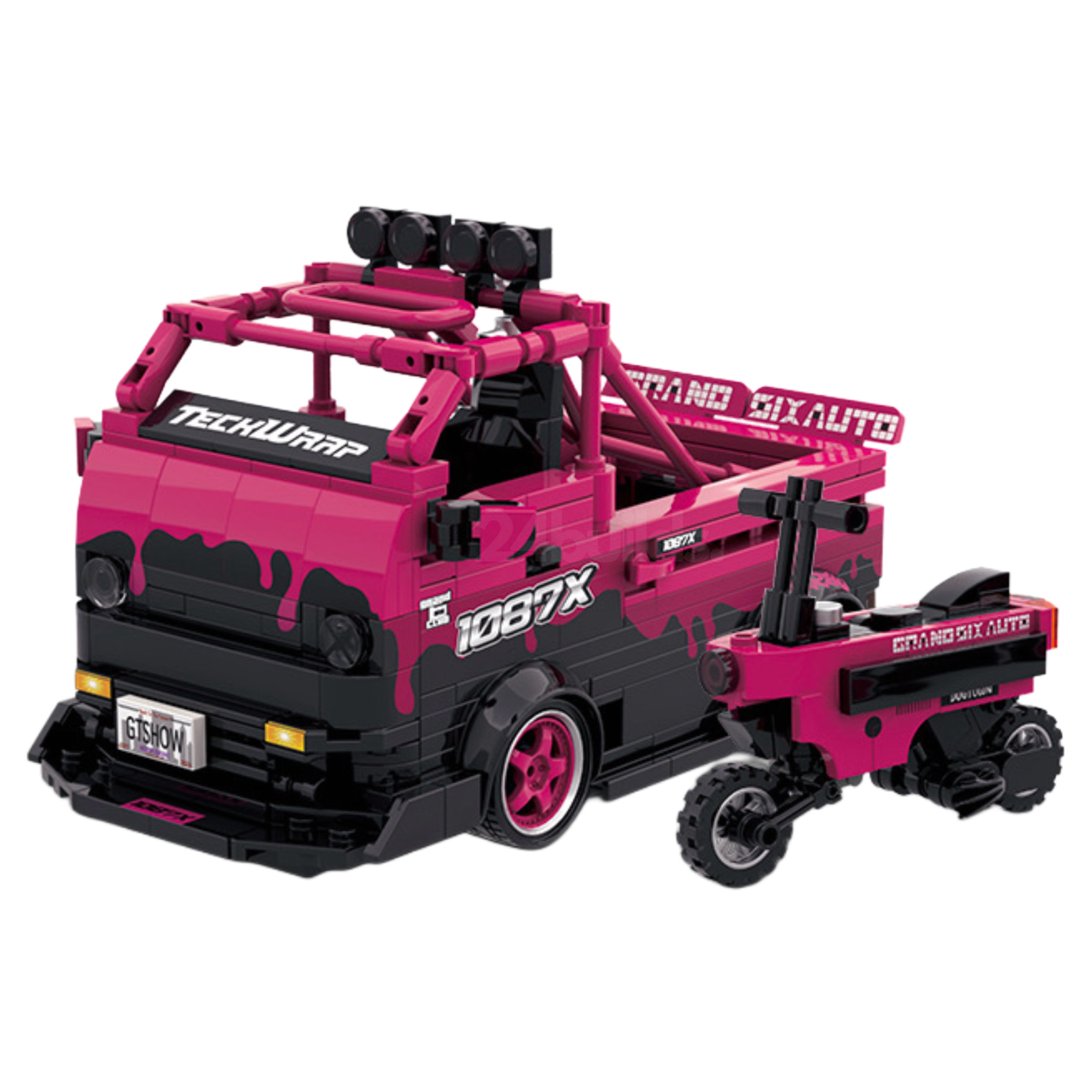 1087x Drift Team Repair Truck | 472pcs | Block World