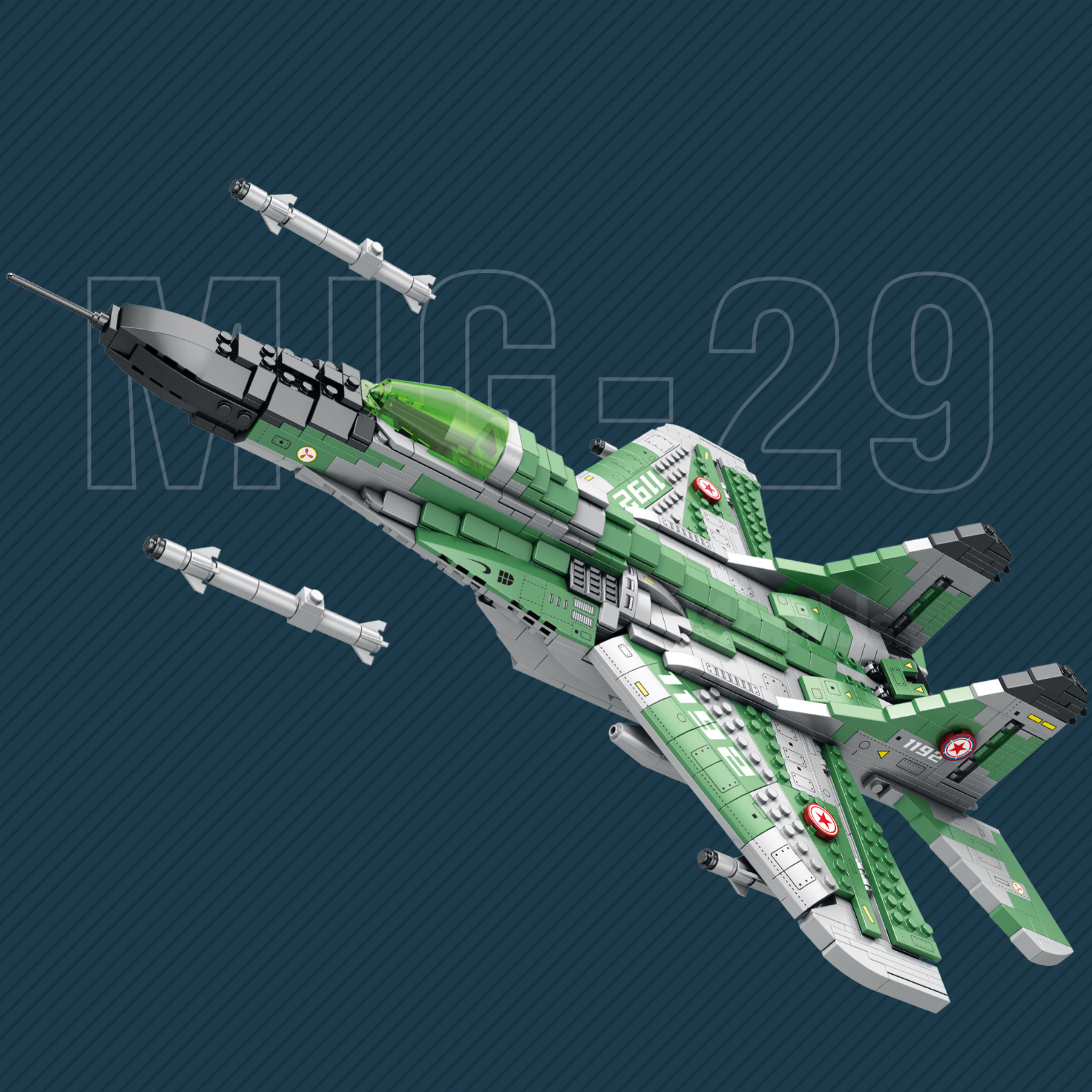 Mig-29 Air Superiority Fighter | 1386pcs