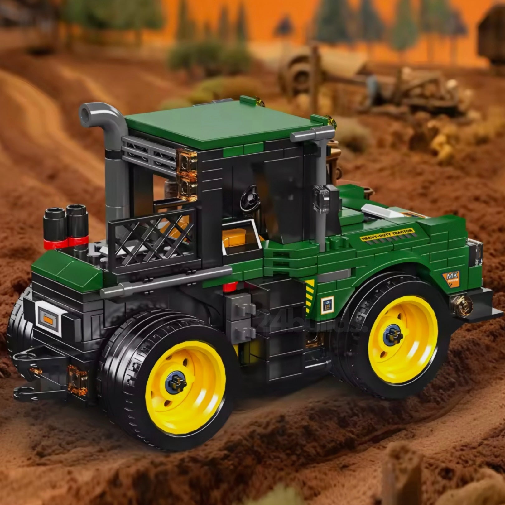 Farm Tractor | 472pcs | Block World