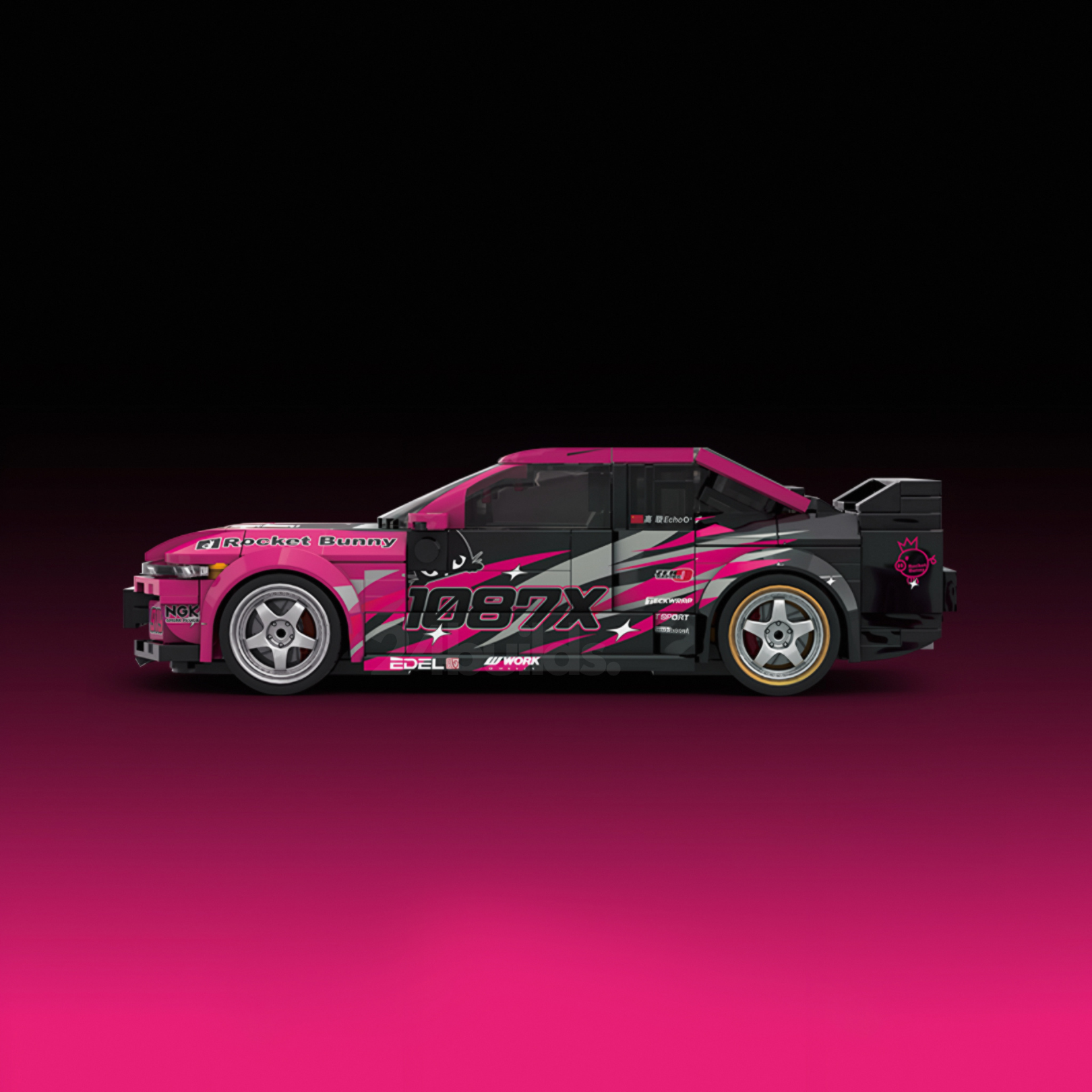 1087x Drift Team R32 | 412pcs | Block World