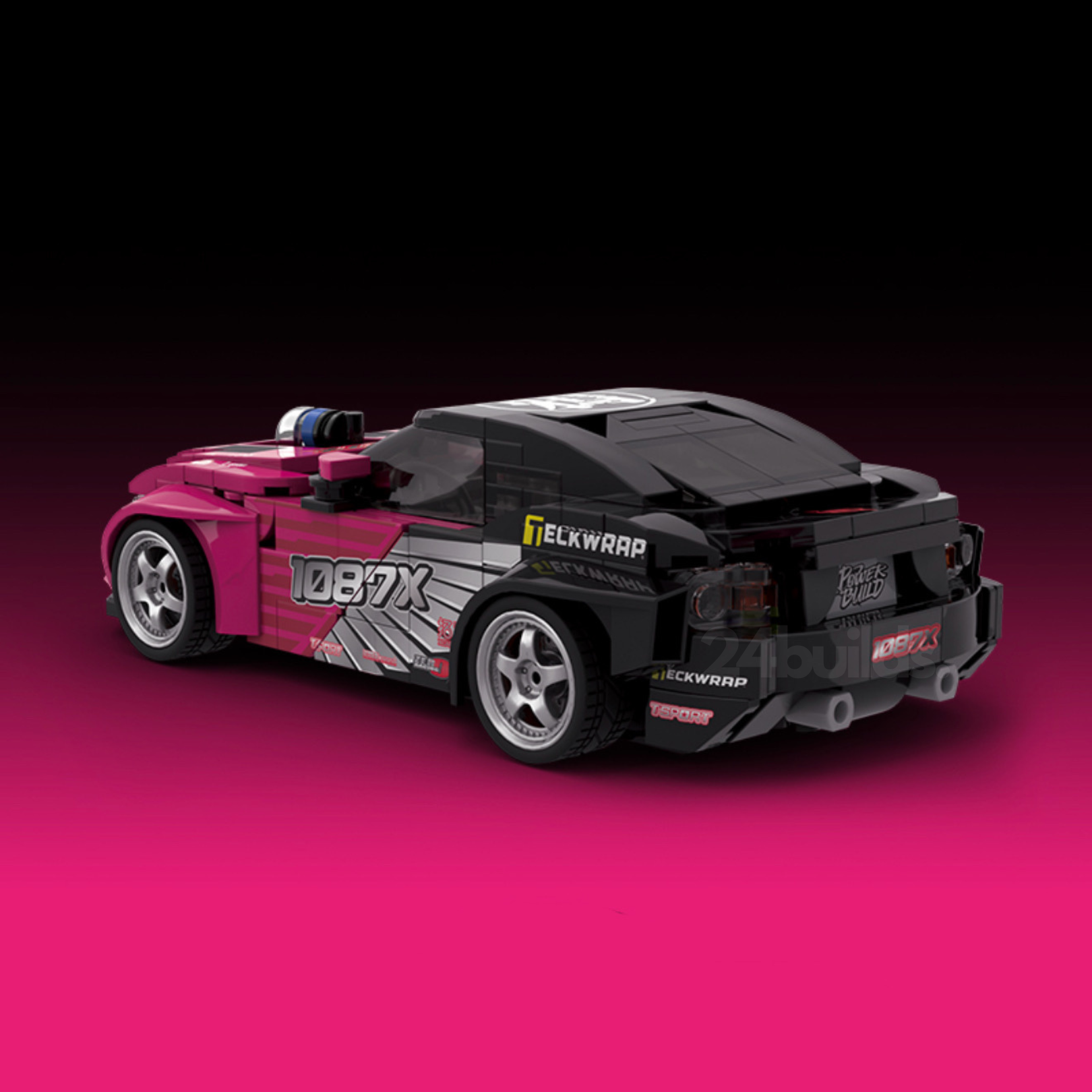 1087x Drift Team GT86 | 432pcs | Block World