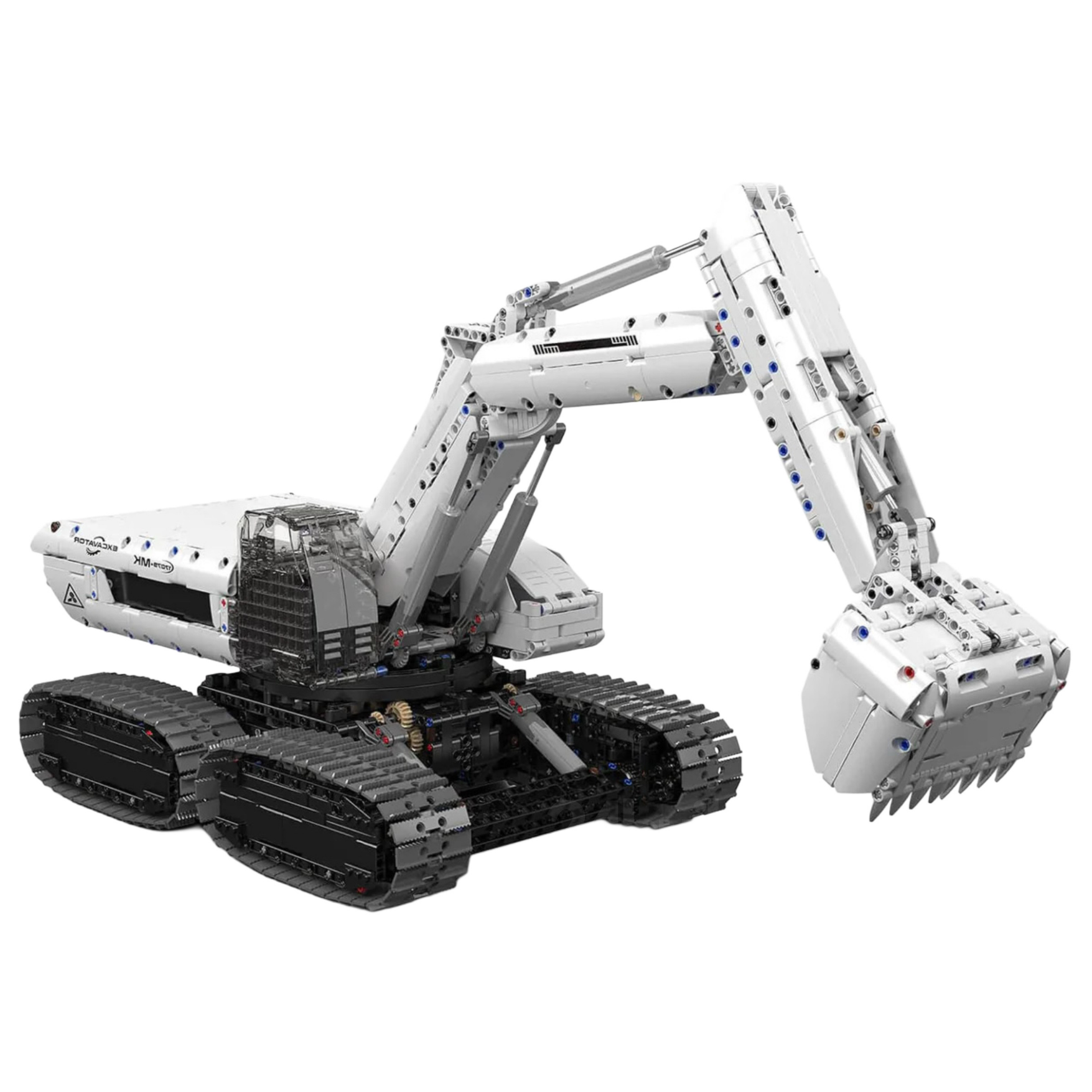 Heavy Duty Crawler Excavator | 3196pcs | Block World