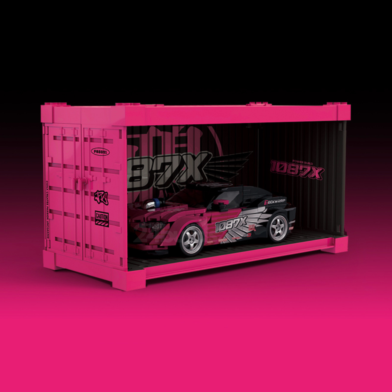 1087x Drift Team GT86 | 432pcs | Block World