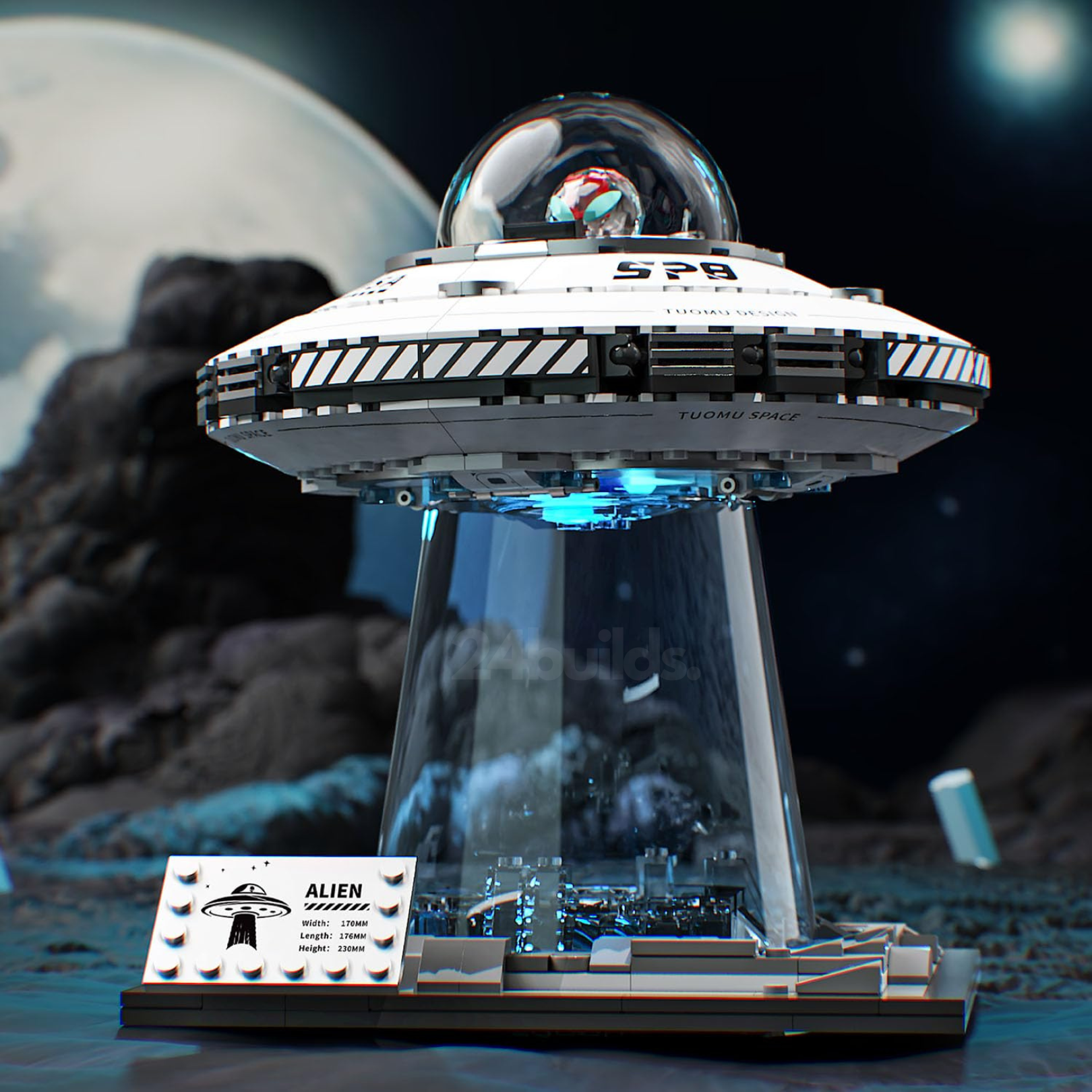 Alien Abduction | 604pcs | Block World