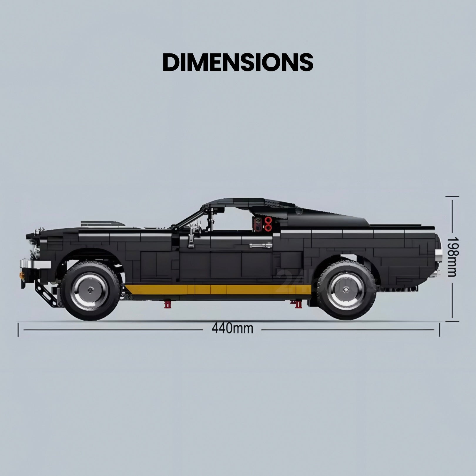 GT350H Classic Fastback | 1818pcs | Block World
