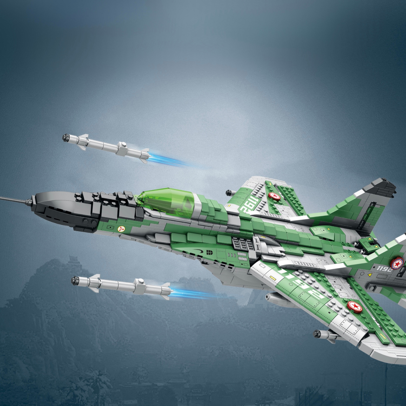 Mig-29 Air Superiority Fighter | 1386pcs