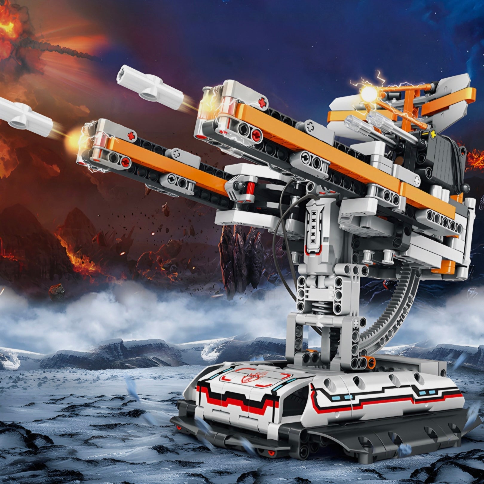 Intergalactic Defense Cannon | 852pcs | Block World