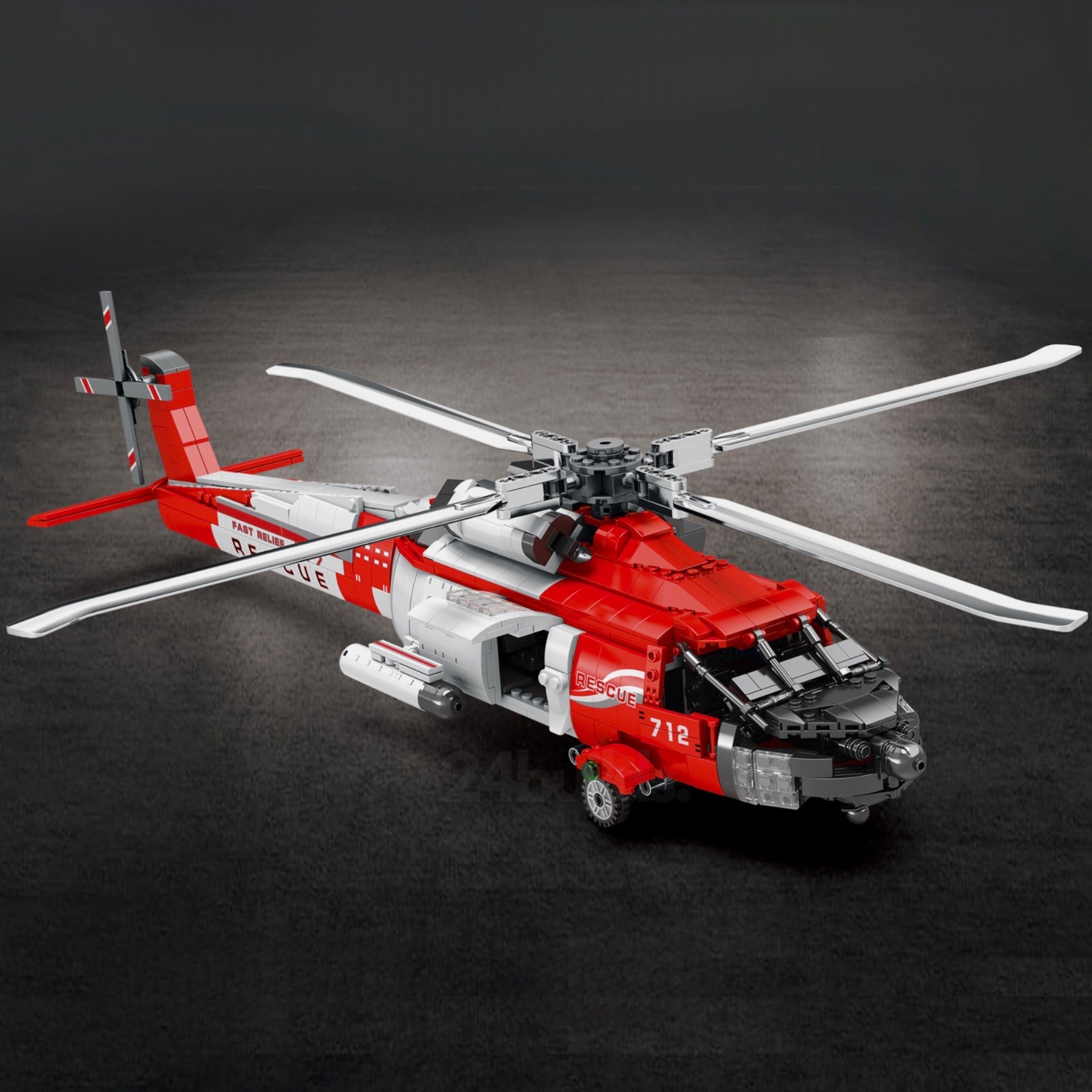 HH-60J Rescue Helicopter | 1138pcs | Block World