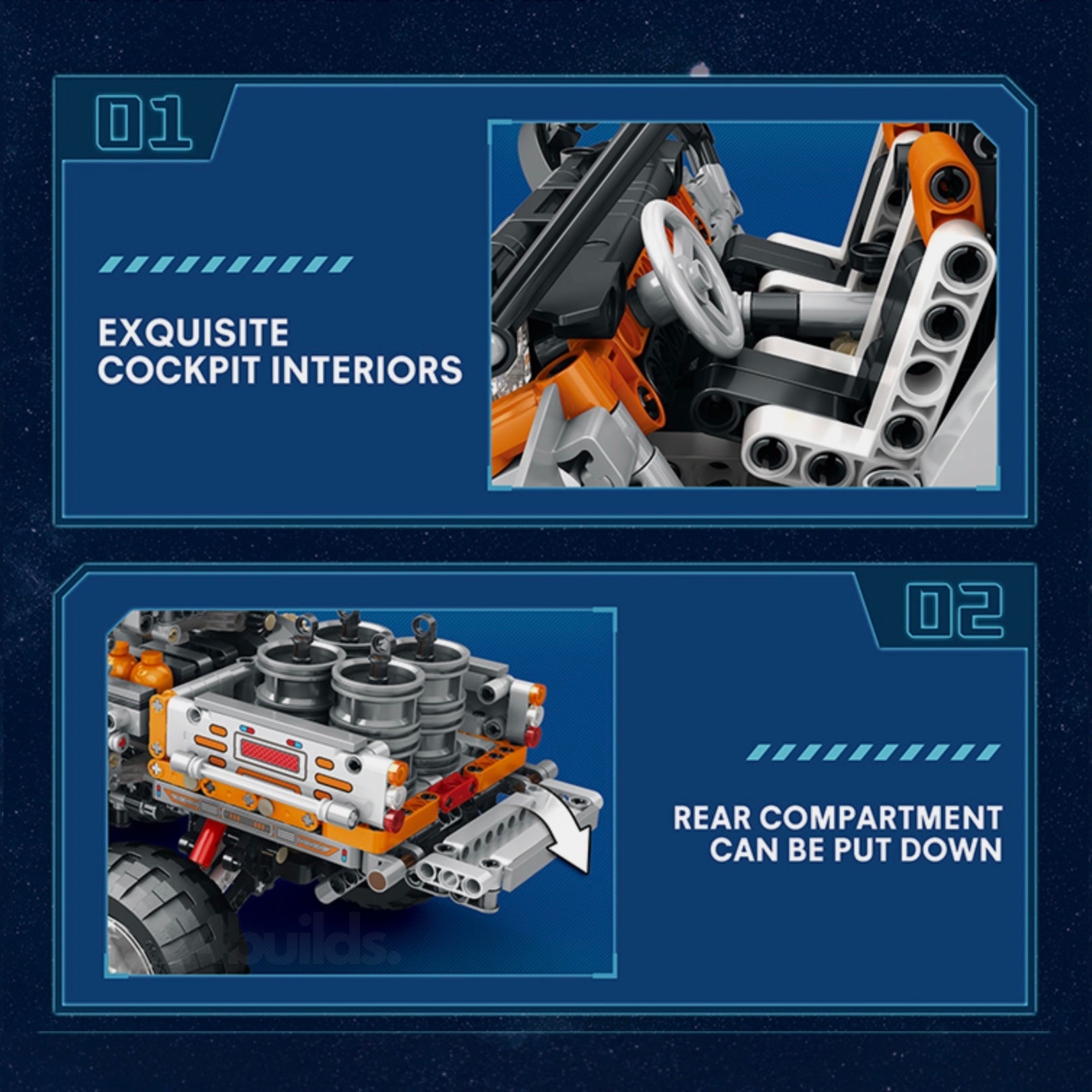 Intergalactic Armored Transporter | 1760pcs | Block World