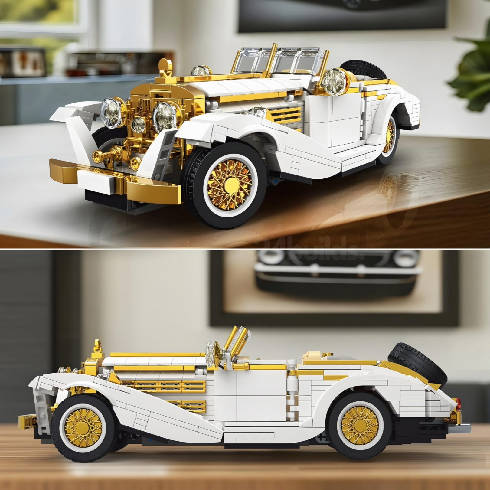 1920s British Luxury Coupe | 954pcs | Block World