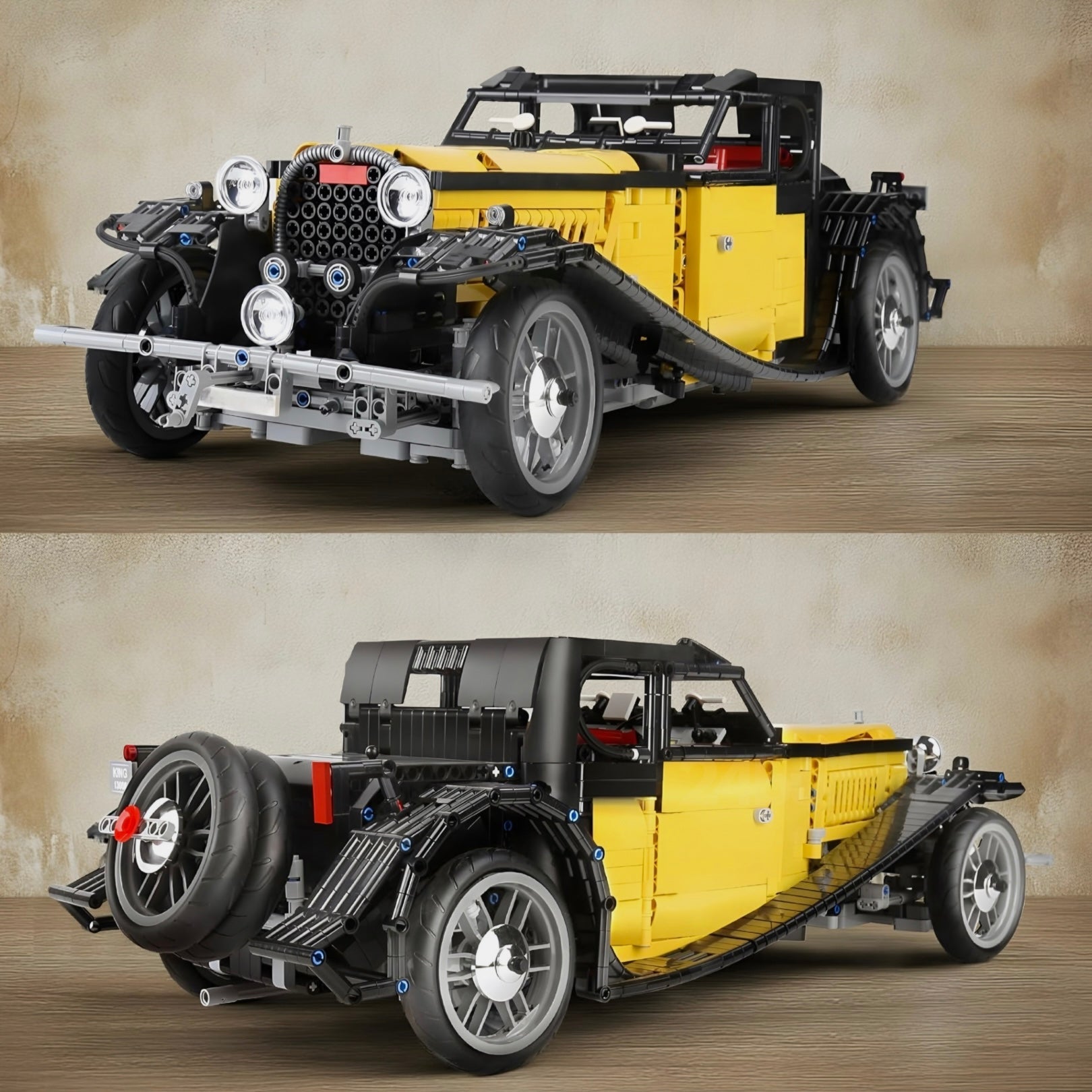 1930s French Grand Tourer | 3566pcs | Block World