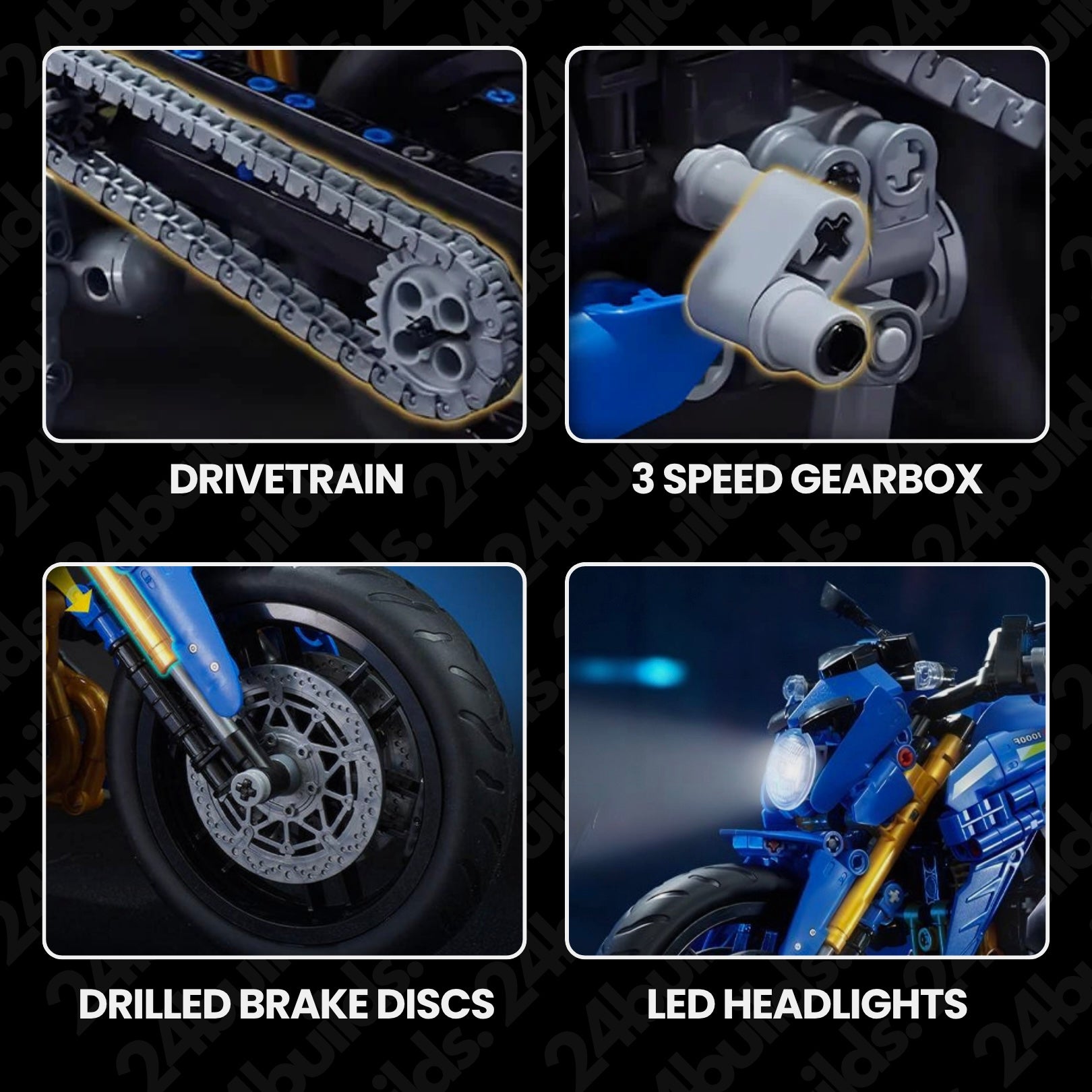 Suzuki Gsx-s1000 | 1018pcs