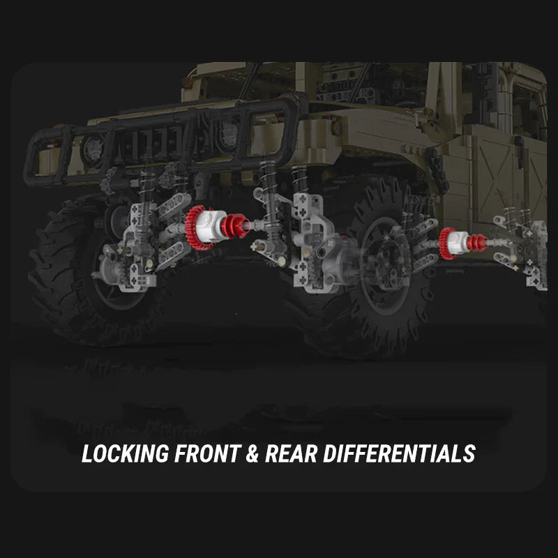 Remote Controlled Humvee | 3934pcs