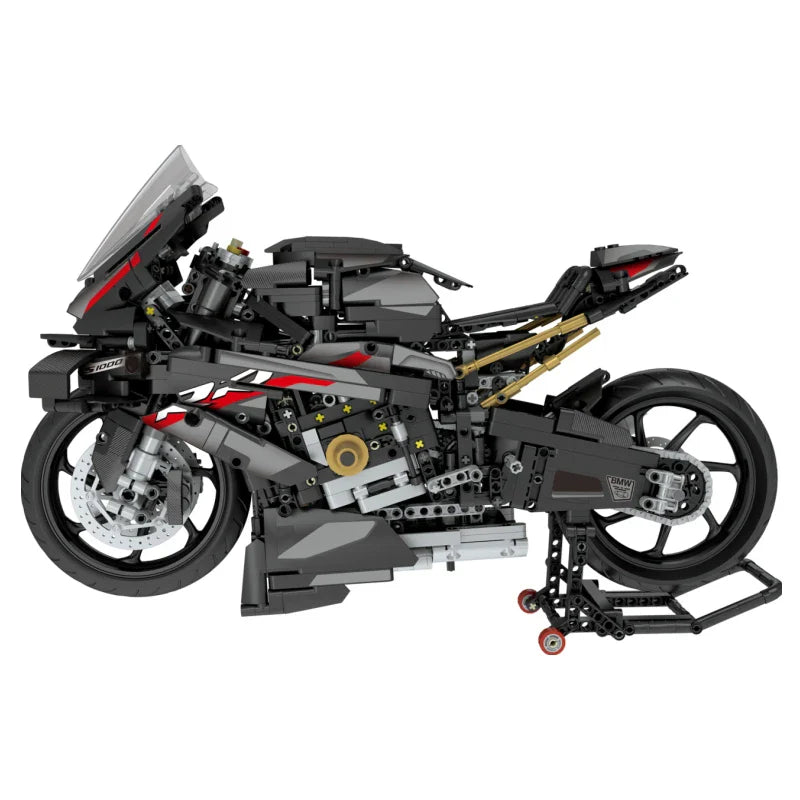 "Black Shadow" Sports Bike | 2078pcs | Block World