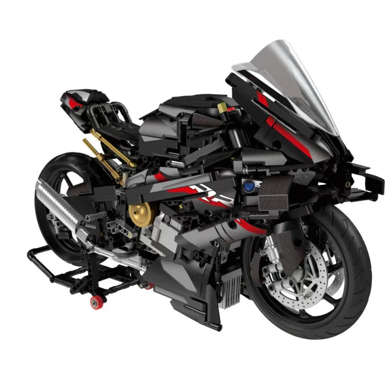 "Black Shadow" Sports Bike | 2078pcs | Block World