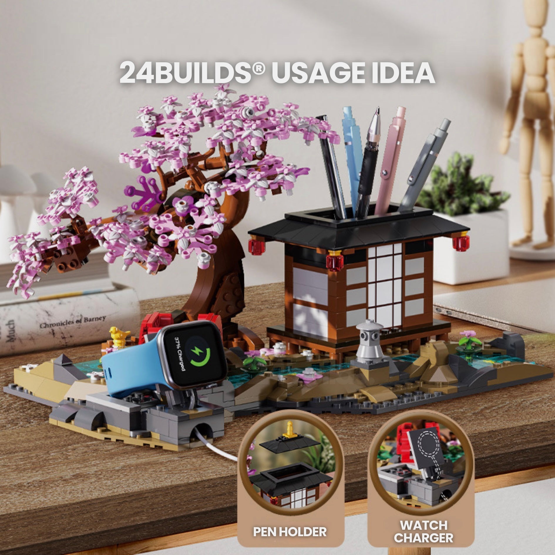 Cherry Blossom Garden | 924pcs | Block World