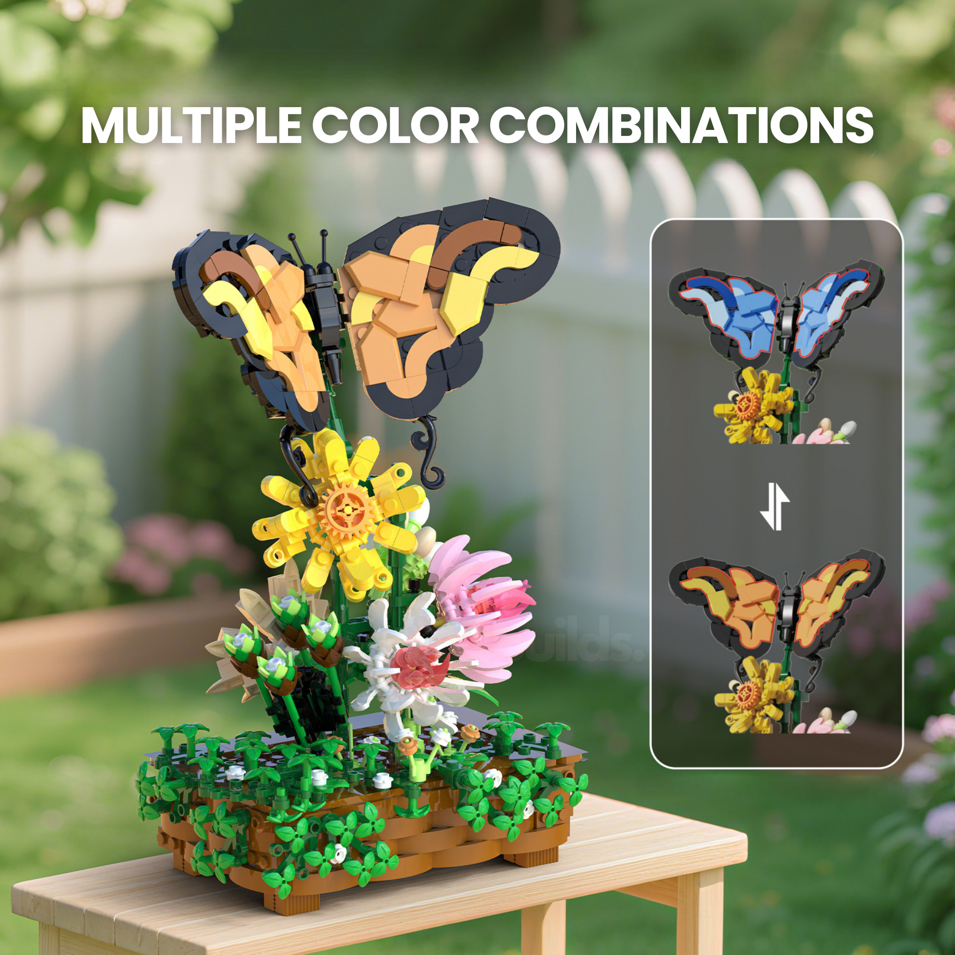 Butterfly Garden | 688pcs | Block World