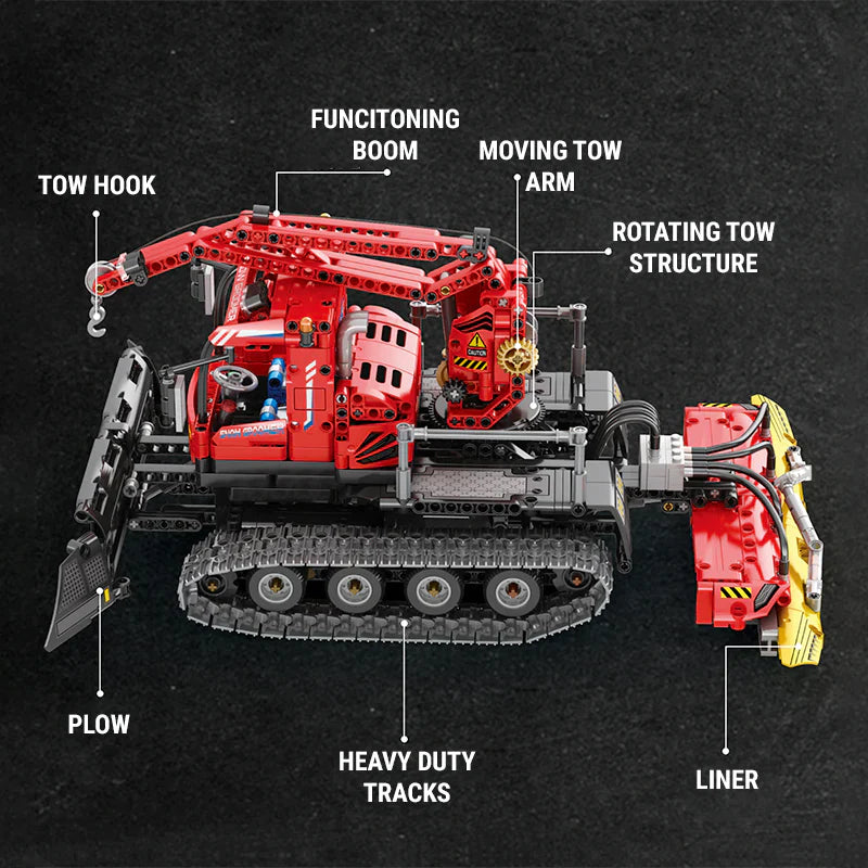 Remote Controlled Snow Groomer | 1099pcs