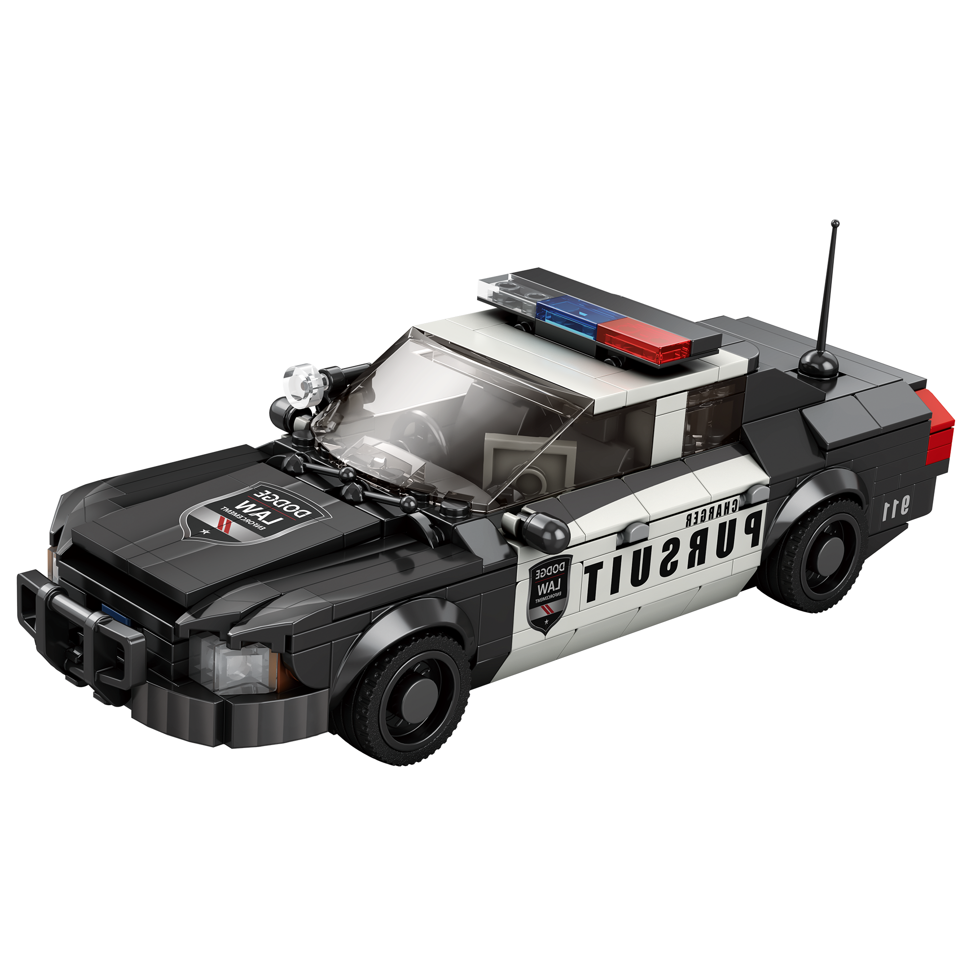 American Police Cruiser | 404pcs | Block World