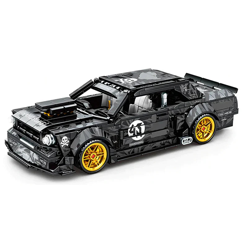 Baby 1,400bhp Drifter | 828pcs | Block World