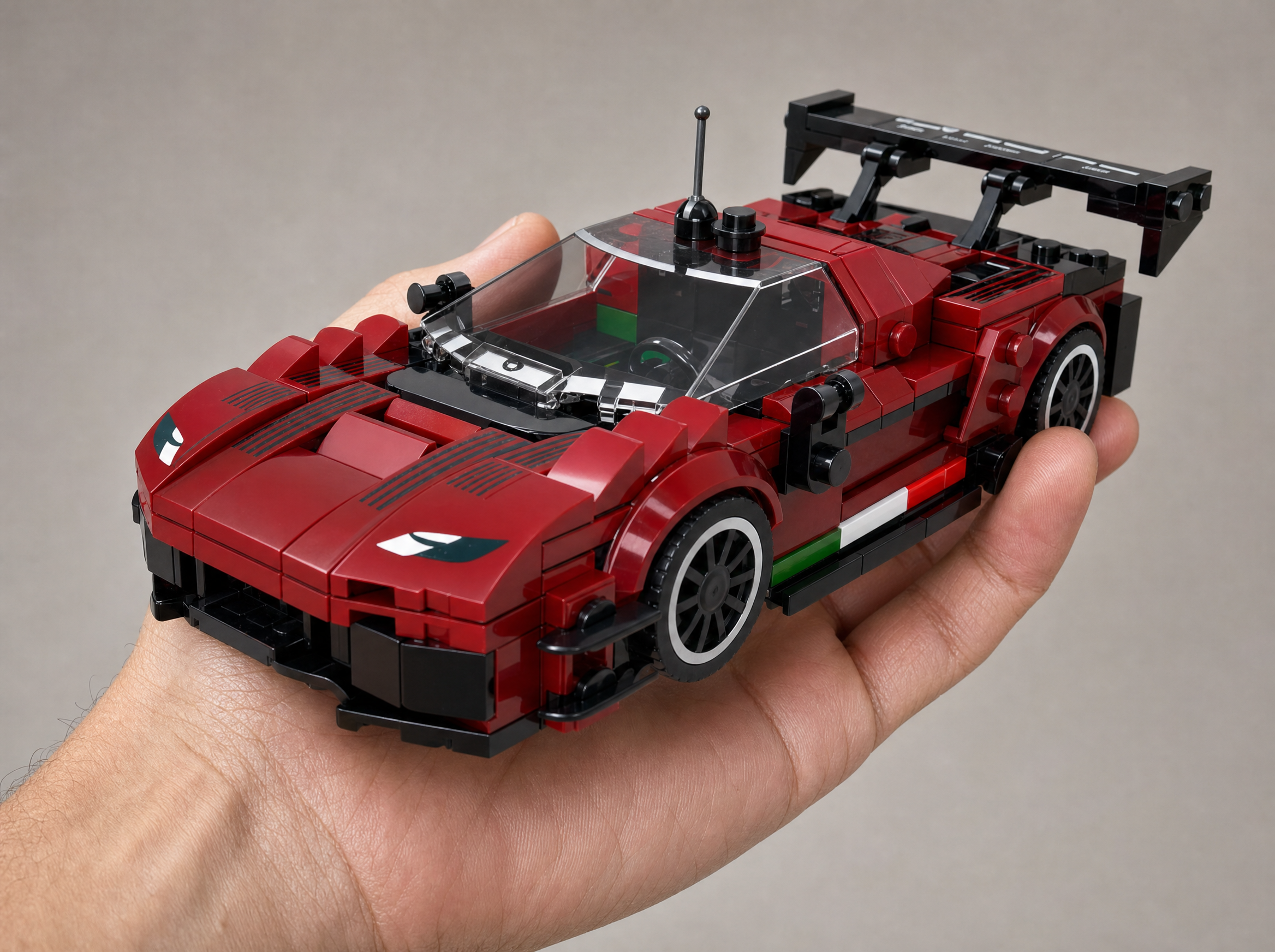 BlockWorld 296 GT3 - scale in hand