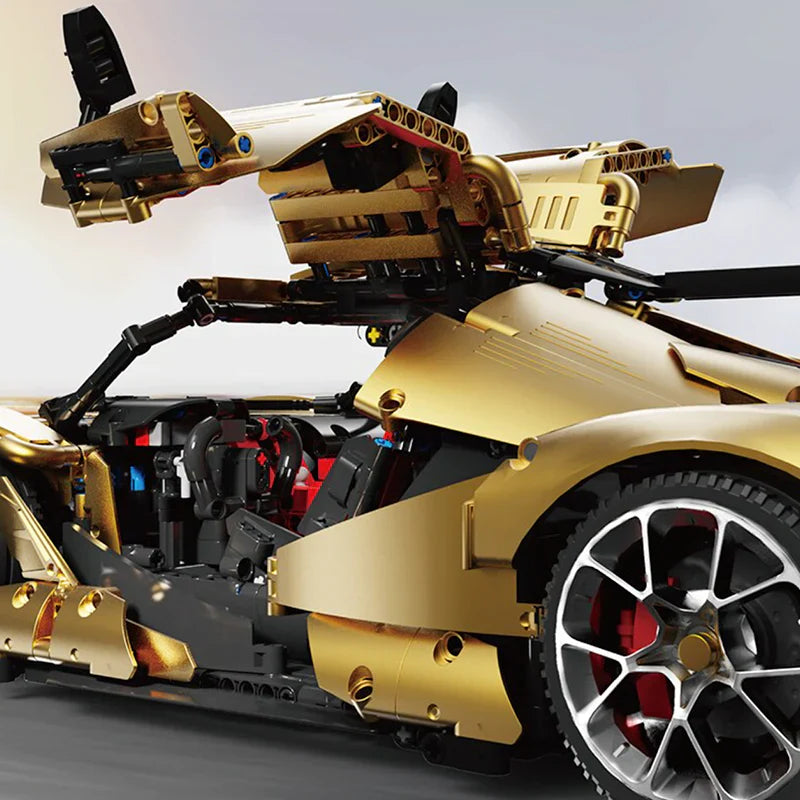 Satin Gold "intense Emotion" Hypercar | 3667pcs