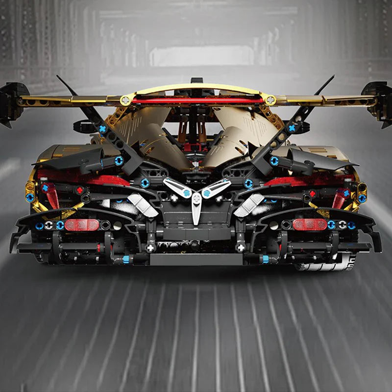 Satin Gold "intense Emotion" Hypercar | 3667pcs
