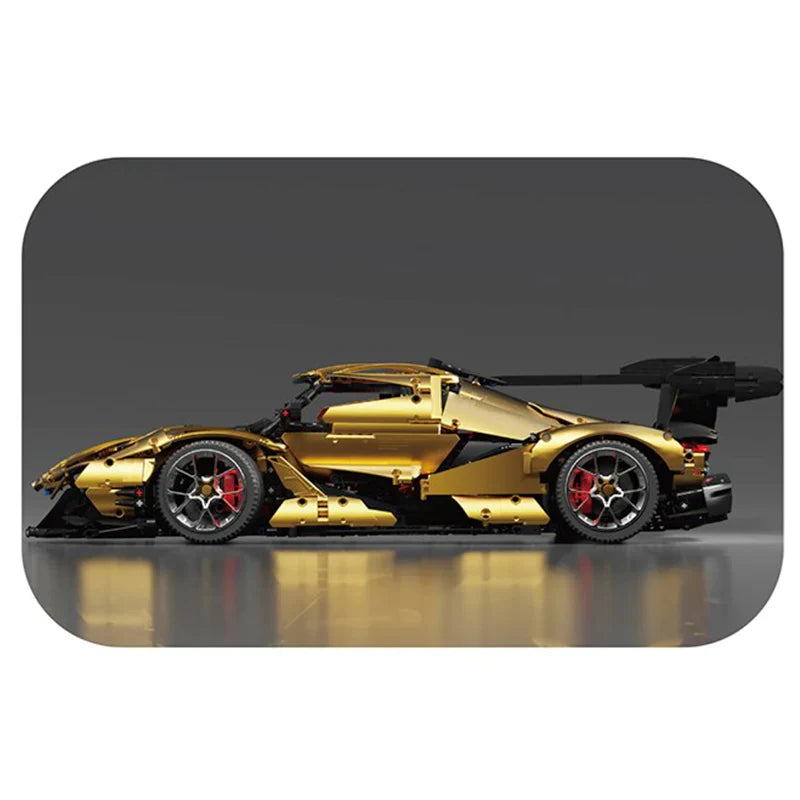 Satin Gold "intense Emotion" Hypercar | 3667pcs