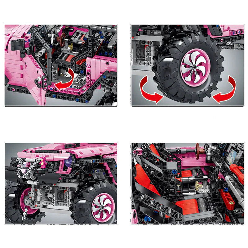 "Teddy Bear" Off Roader | 2452pcs | Block World