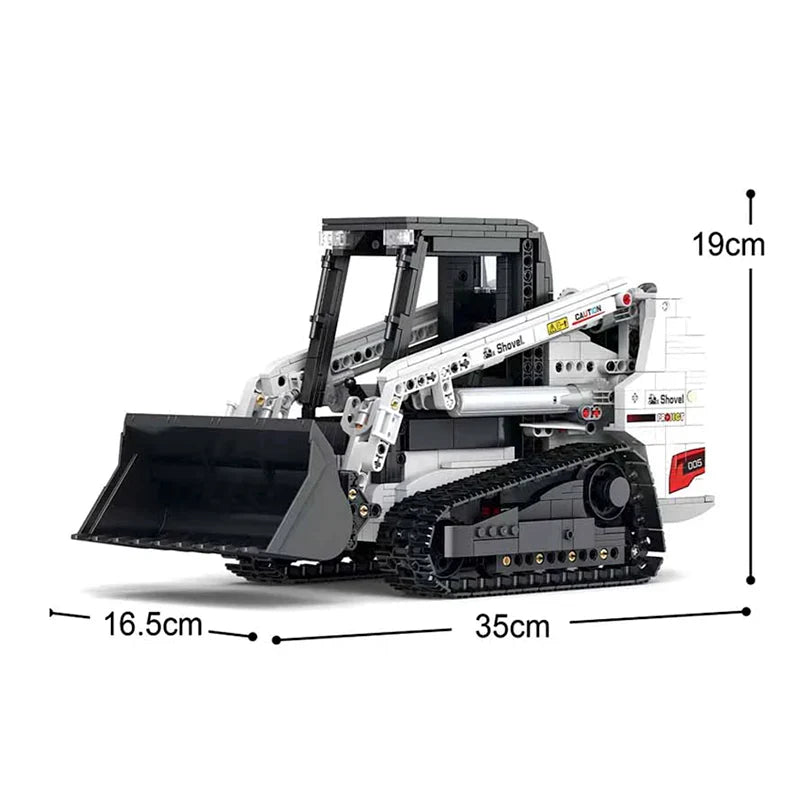 Remote Controlled Track Loader | 1368pcs