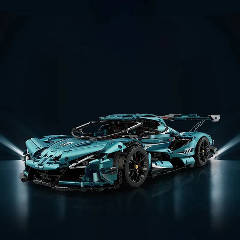 Satin Blue "intense Emotion" Hypercar | 3468pcs