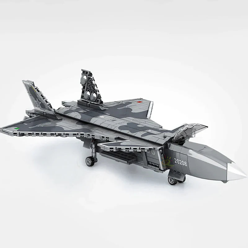J-20 Fighter Aircraft | 774pcs | Block World