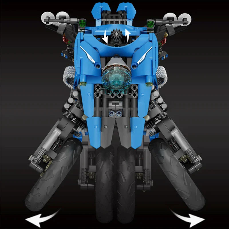 Split Wheel Motorbike | 1535pcs